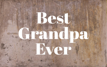 Best Grandpa Ever Decal - Holiday Grandpa/Papa/Gramps/Pop/Father/Dad/Dada/Daddy Vinyl Decals for Home, Gifts, Businesses and More!